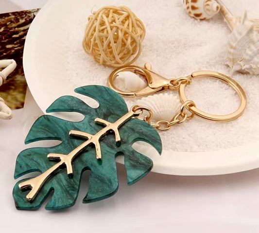 Palm Leaf Key Chain / Bag Charm