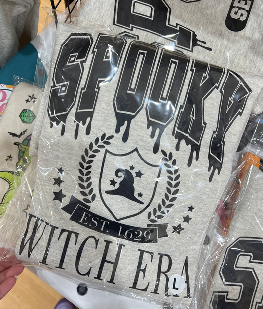 SPOOKY WITCH ERA SWEATSHIRT