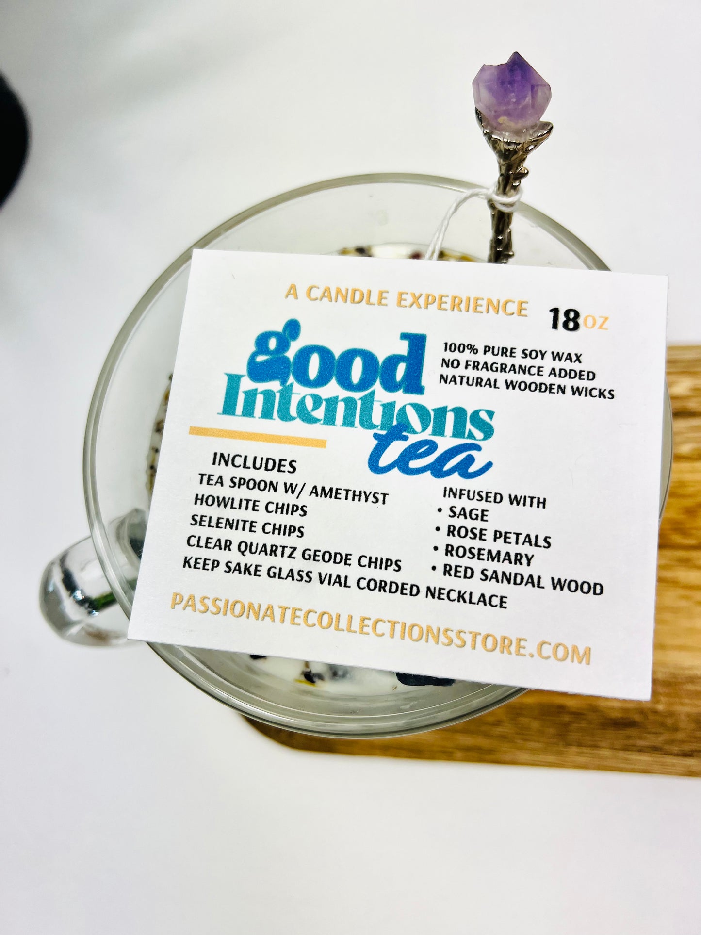 Good Intentions Tea • Candle Experience