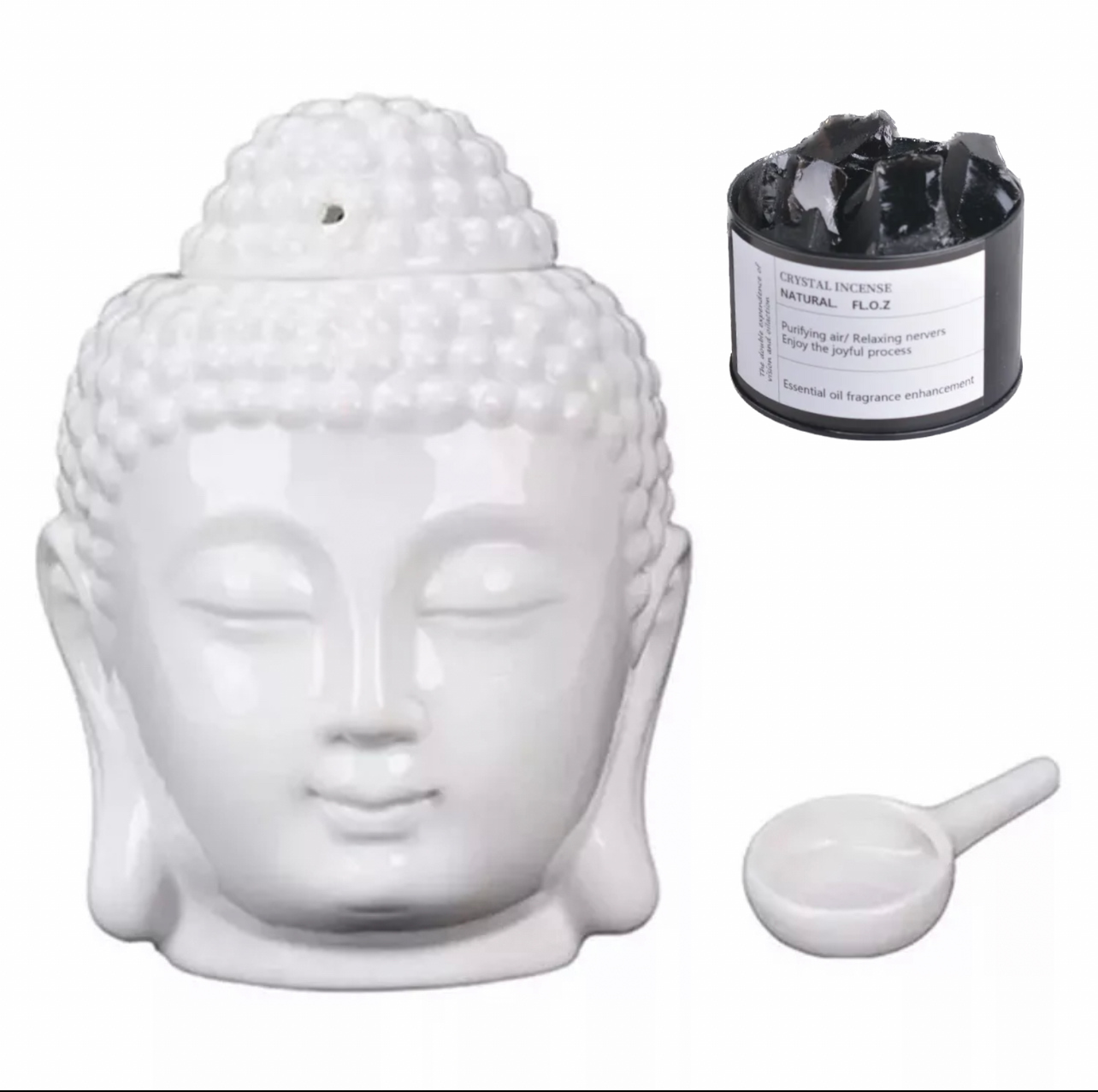 Buddha Crystal Warmer • Incense Kit